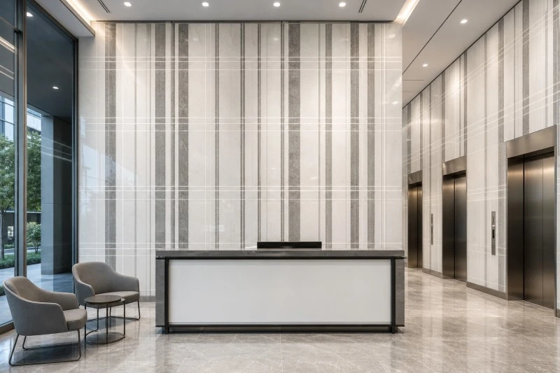 Stripes Plaid PVC Marble Sheet Stripes Plaid PVC Marble Sheet