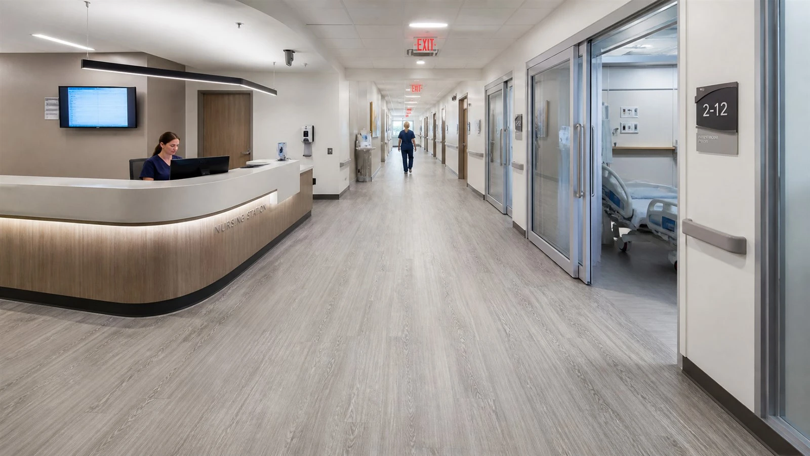 Commercial-Grade SPC Rigid Core Flooring Commercial-Grade SPC Rigid Core Flooring