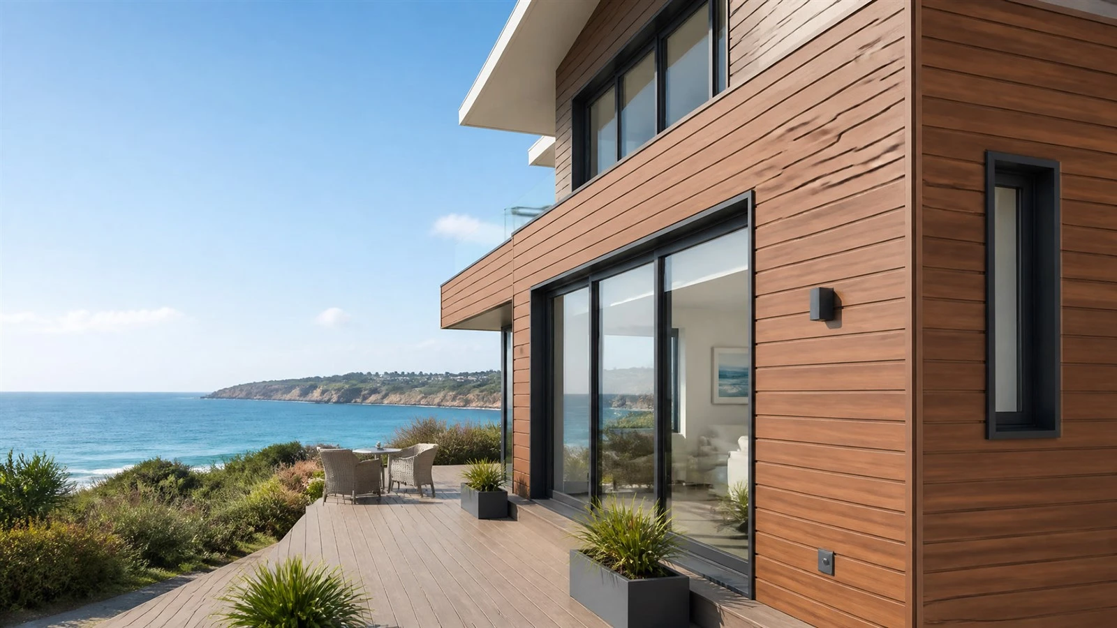 WPC Co-extruded Exterior Wall Cladding WPC Co-extruded Exterior Wall Cladding