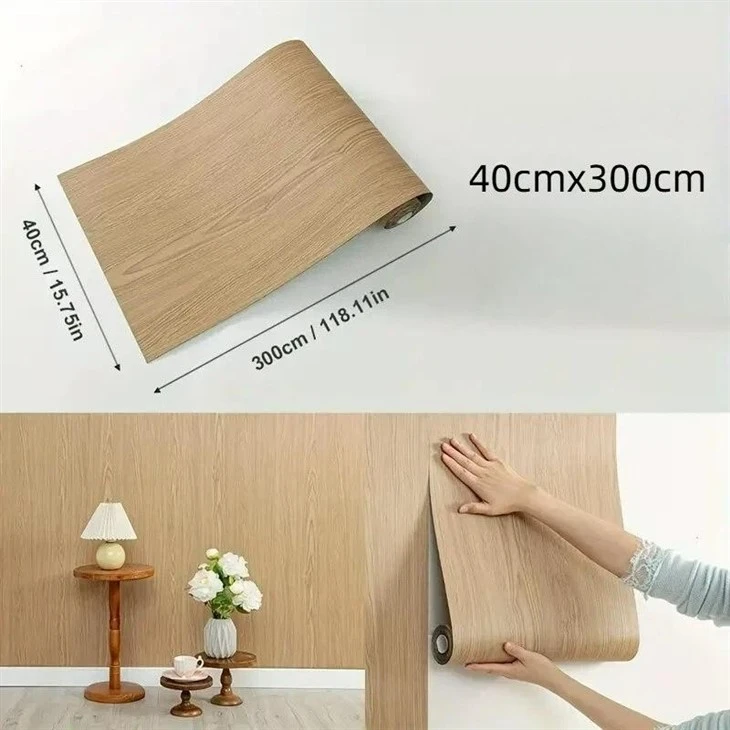 PVC Wood Grain Wallpaper manufacturers